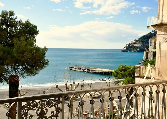 Minori Hotels on the beach