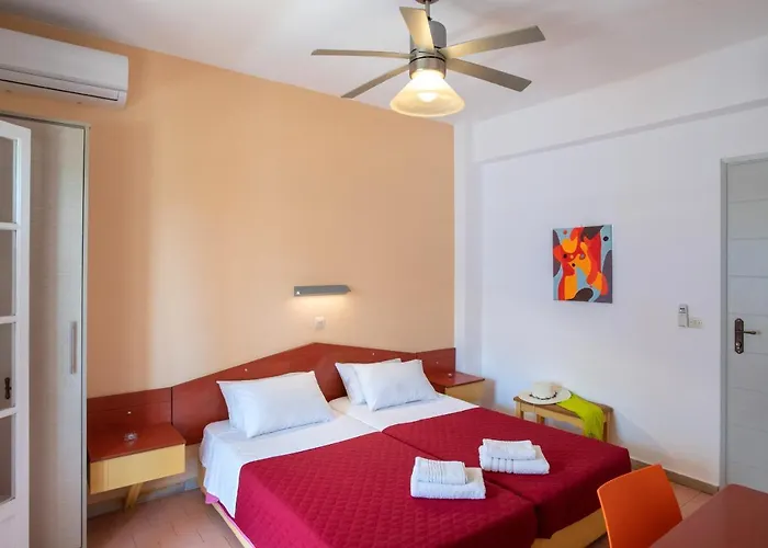 Hotels aan het Strand in Acharavi (Corfu)