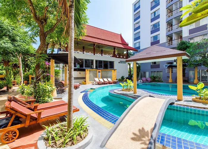 Hua Hin Hotell med Pool