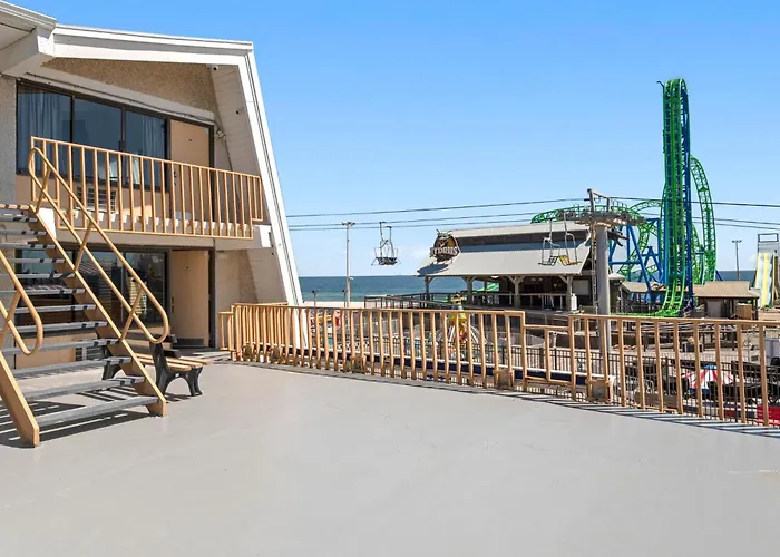Seaside Heights Hotels on the beach